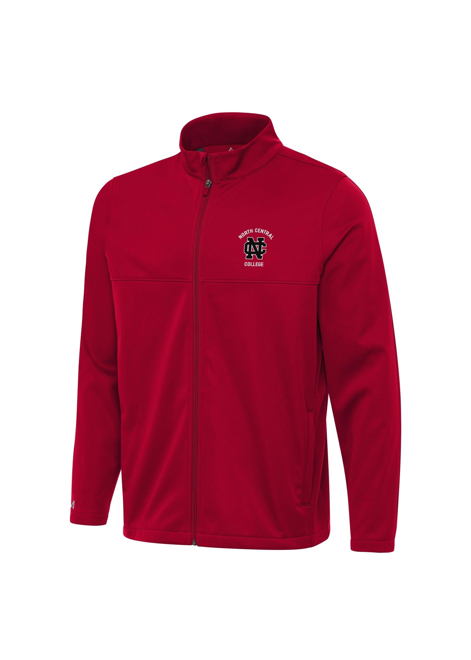 Antigua Antigua Links 2  4" logo Golf Jacket - Dk Red