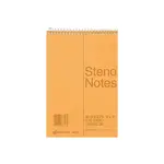 National Steno Notebook Brown 6x9 80sheet Gregg Ruled