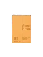 National Steno Notebook Brown 6x9 80sheet Gregg Ruled