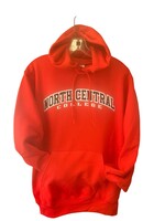 Champion Champion Powerblend Scarlet Hood w/ black applique , white outline