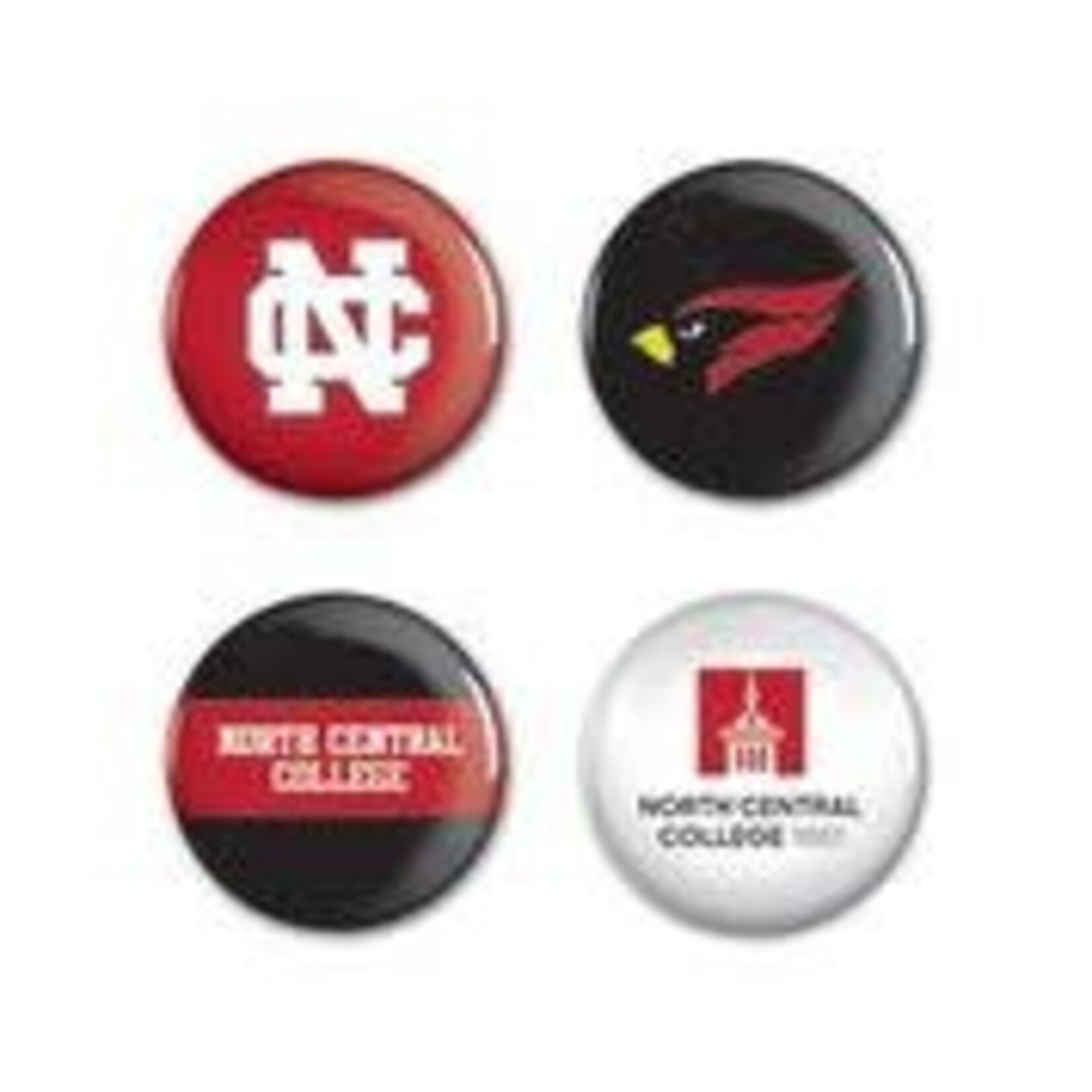 Wincraft North Central College 4 Pack Button