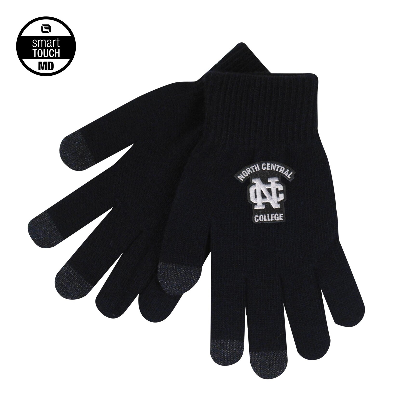 LogoFit LogoFit iText Knit Texting Glove - Black Medium