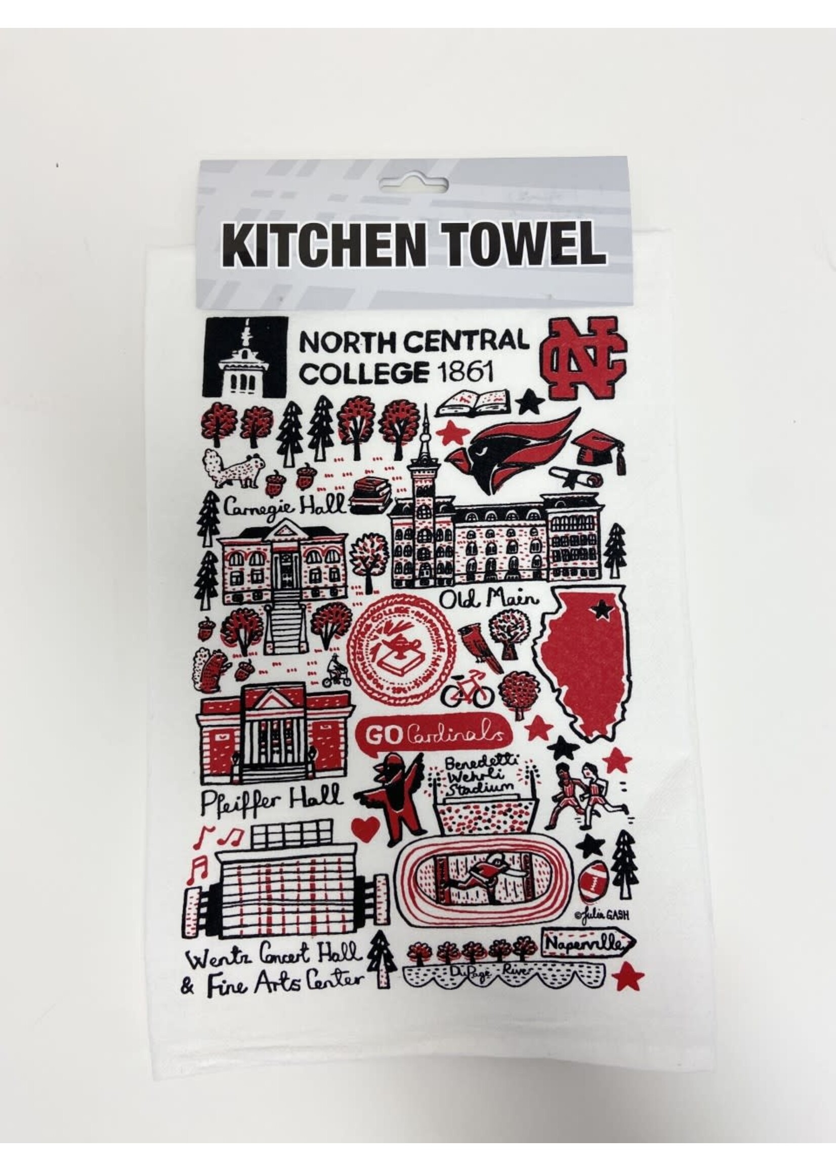 Julia Gash Julia Gash Design Organic Cotton tea towel