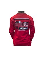 Image One Campus Built Soft Washed Red Tee Long Sleeve