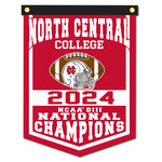 Collegiate Pacific Collegiate Pacific  2024 National Championship (7484) 18 x 24 Wool Flock Banner