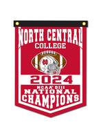 Collegiate Pacific Collegiate Pacific  2024 National Championship (7484) 18 x 24 Wool Flock Banner