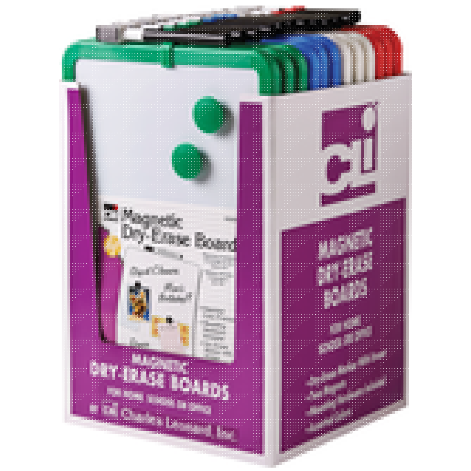 Charles Leonard Charles Leonard Magnetic Dry Erase Board Assorted Colors