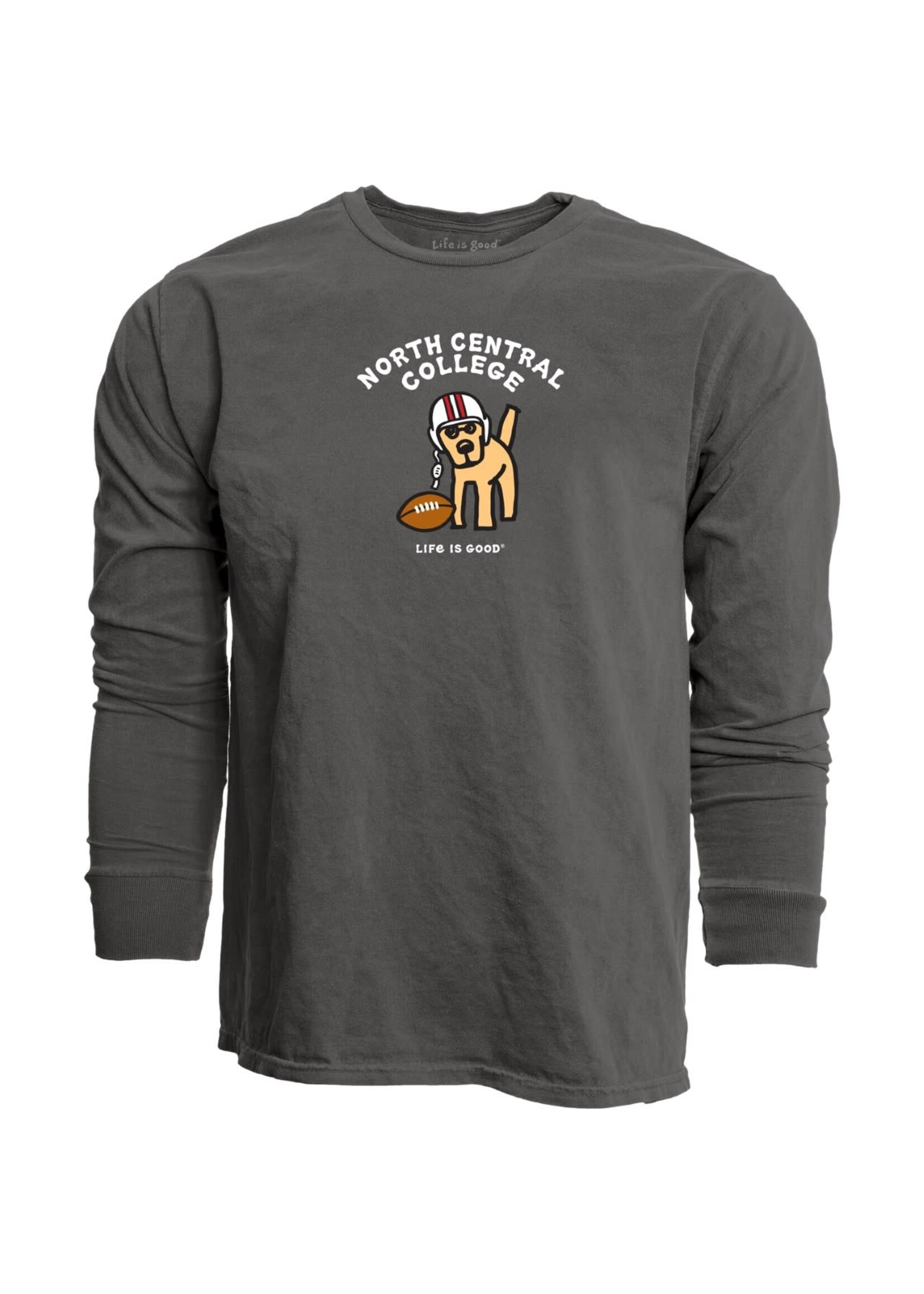 Life is Good NEW*  Life Is Good Jake Football Shirt