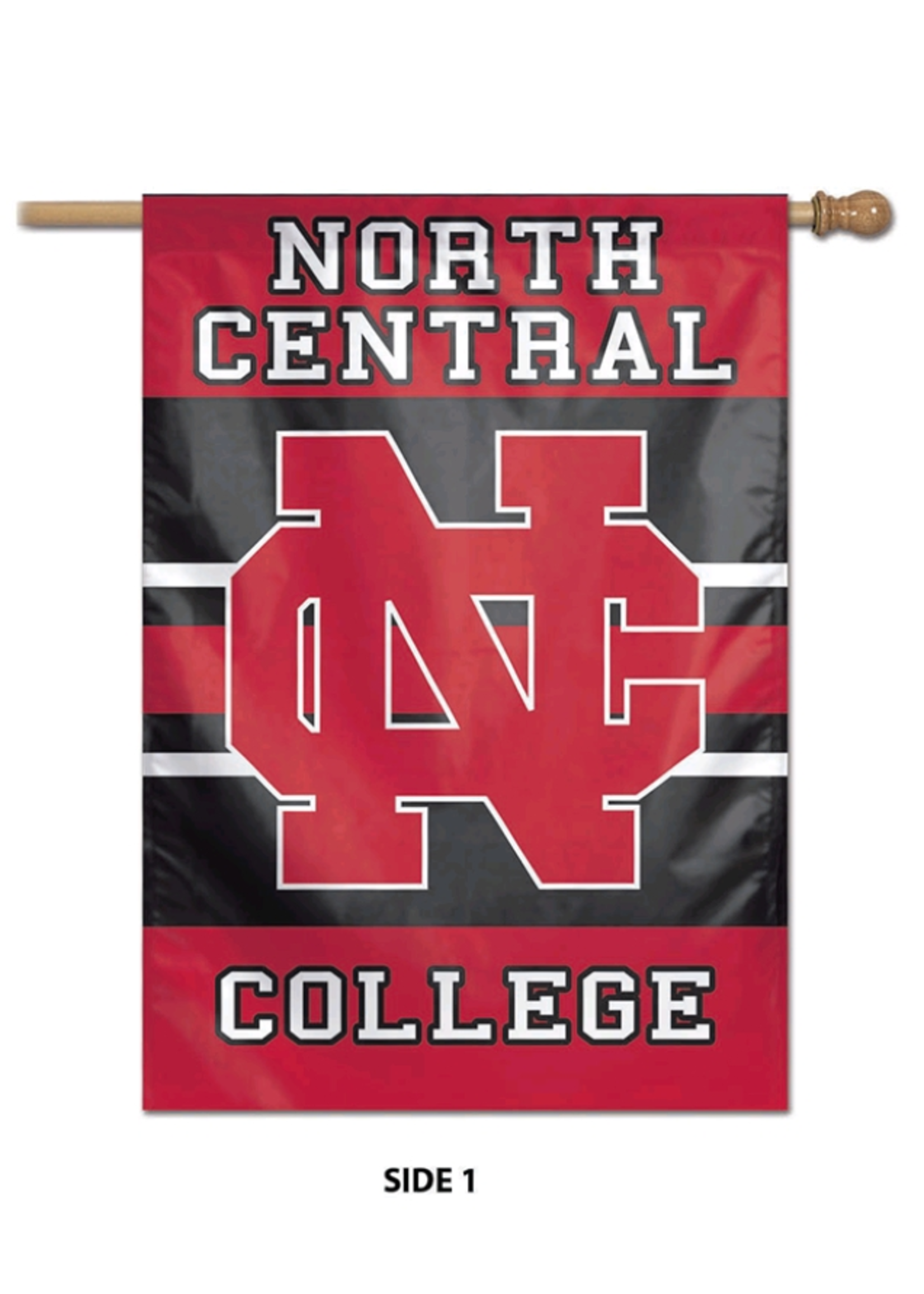 Wincraft NC Red and Black Flag