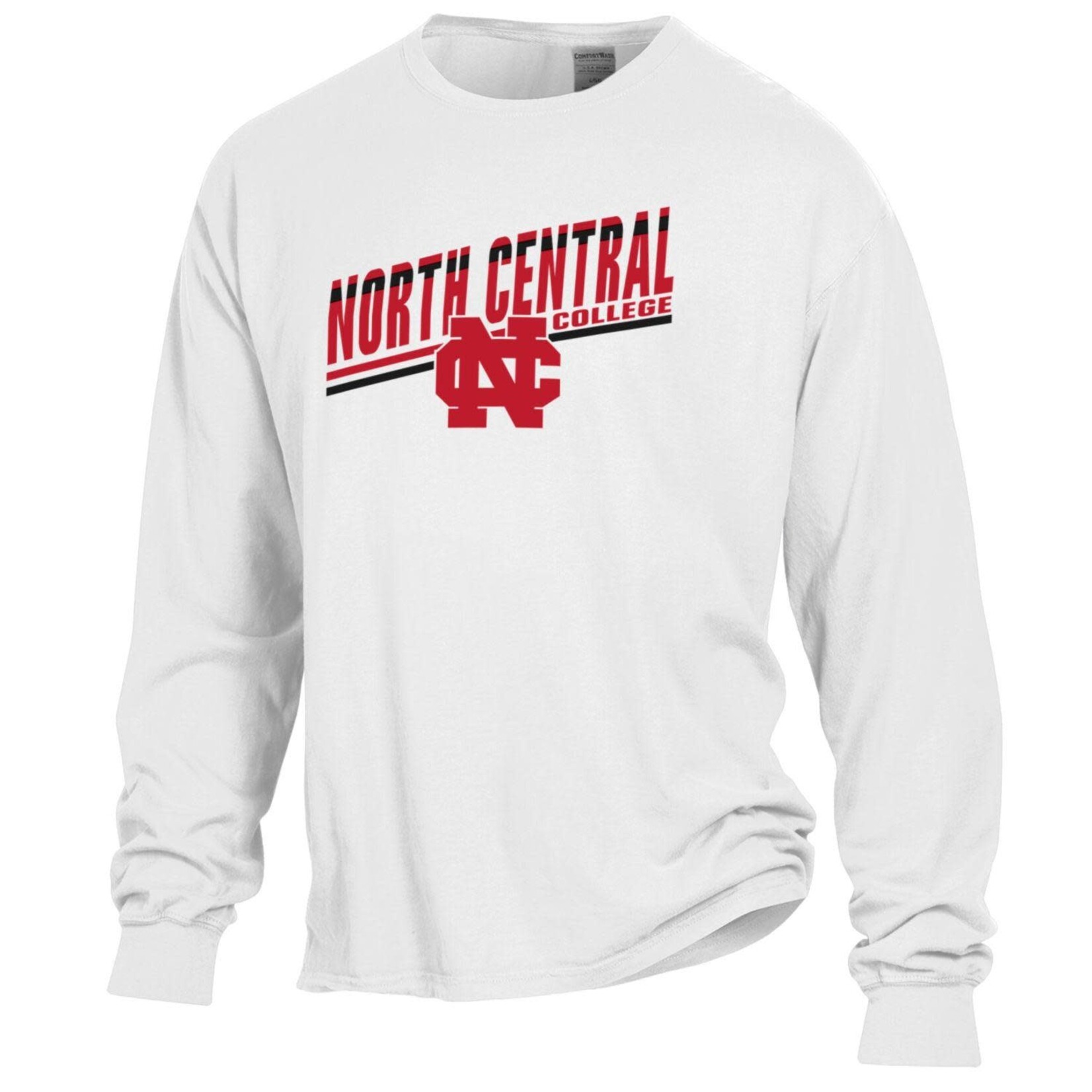 North Central College  w/Fear the Bird Long Sleeve  by Comfort Wash