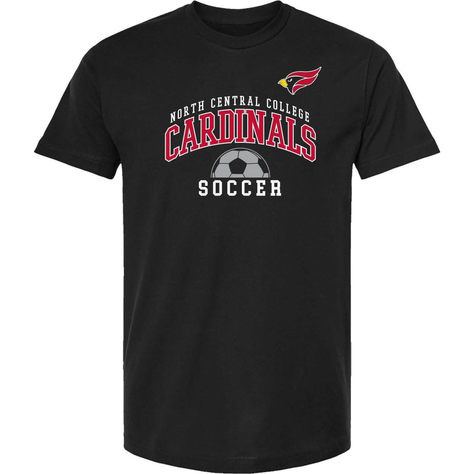 College House Name Drop Shirt in black  - Soccer