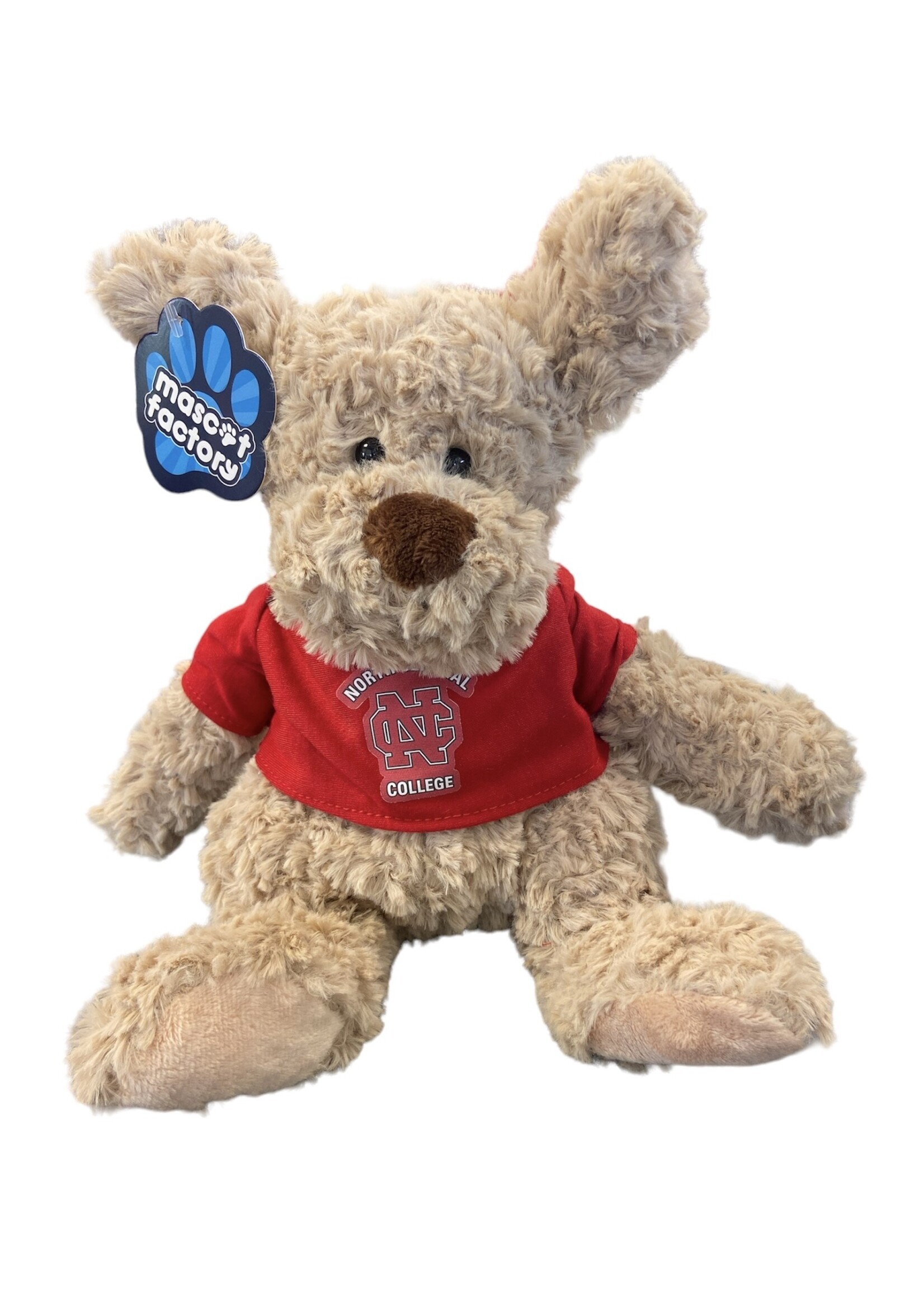 Mascot Factory Cuddle Buddy Plush w/ red T shirt