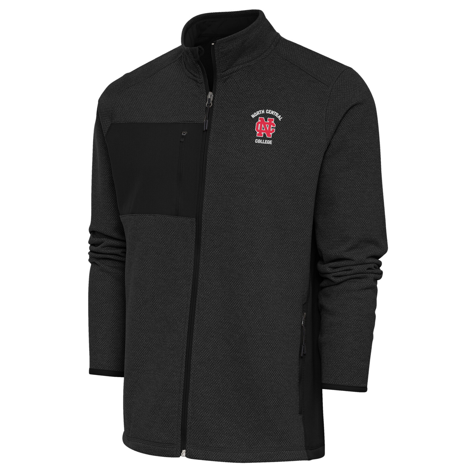 Antigua Course Jacket Black Heather Multi