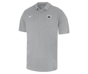 Nike Heather Polo SP25 Flat Silver - North Central College Campus