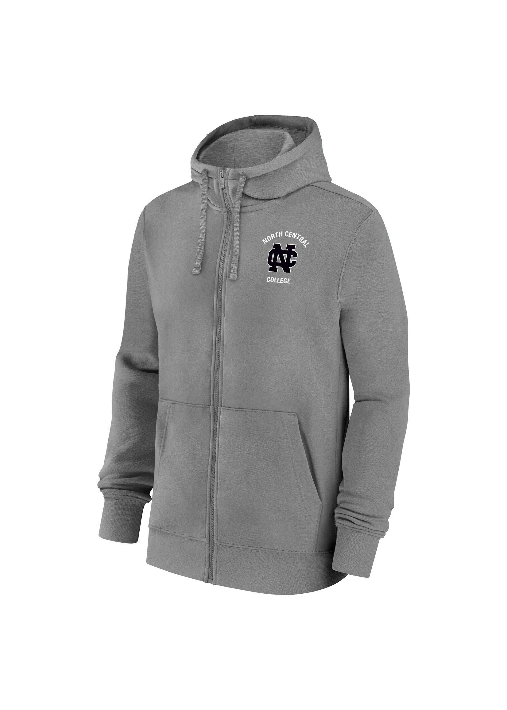 Nike Nike Club Fleece Full Zip Hoodie Dk Heather Grey M32151