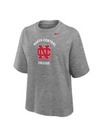 Nike Women's Nike Short Sleeve  Cotton Boxy Tee Dk Heather