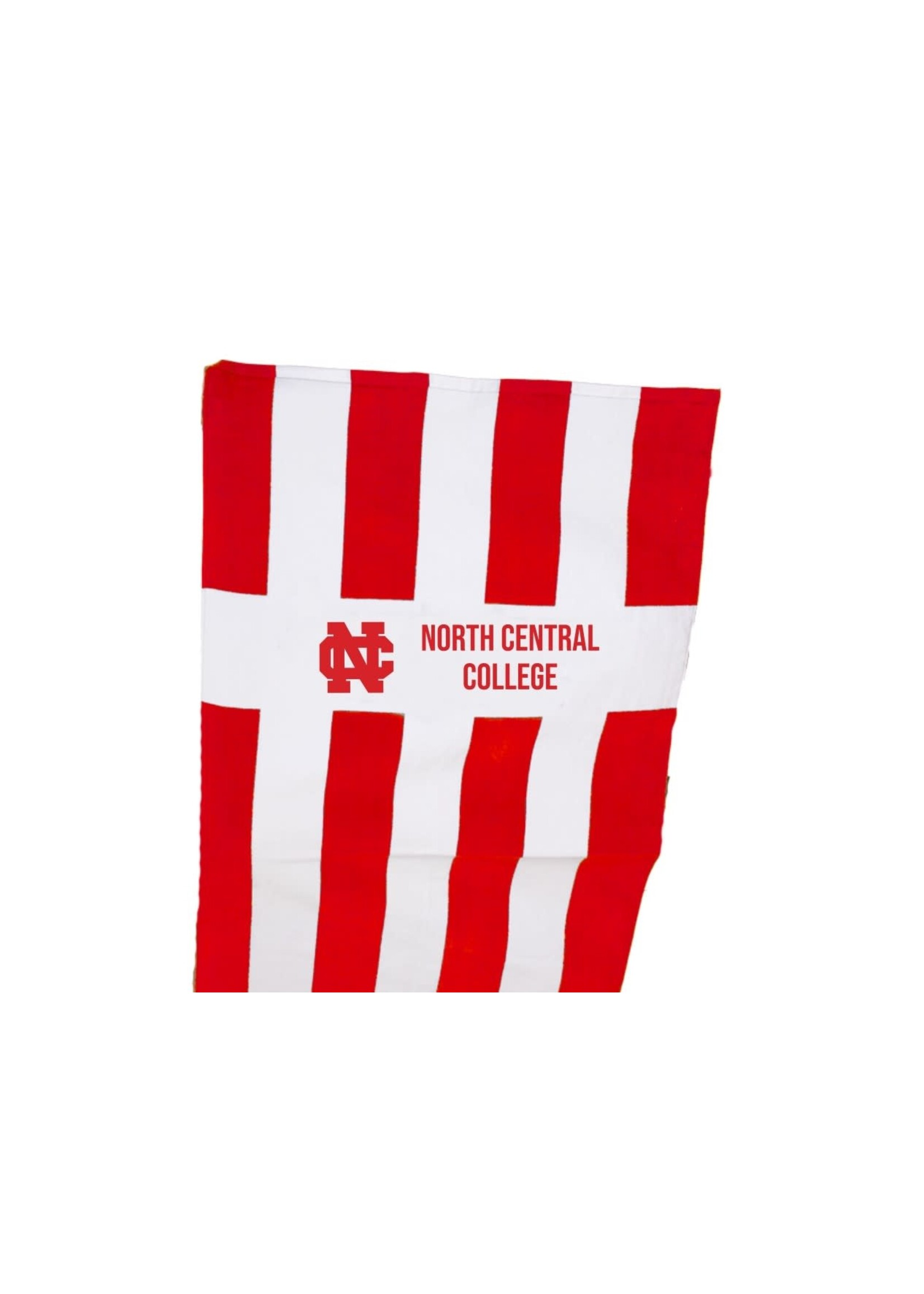 Storm Duds North Central College Cabana Stripe Beach Towel