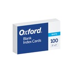 Oxford Oxford Index Cards 3 x 5 Blank