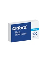Oxford Oxford Index Cards 3 x 5 Blank