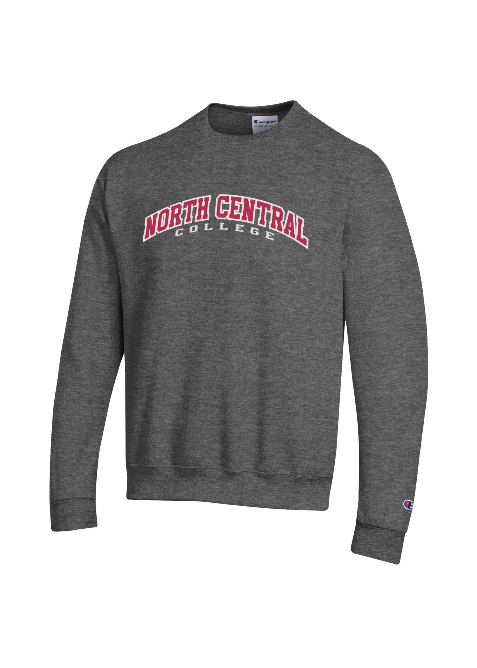 Champion Champion Powerblend w/wool felt applique Crew  Granite Heather