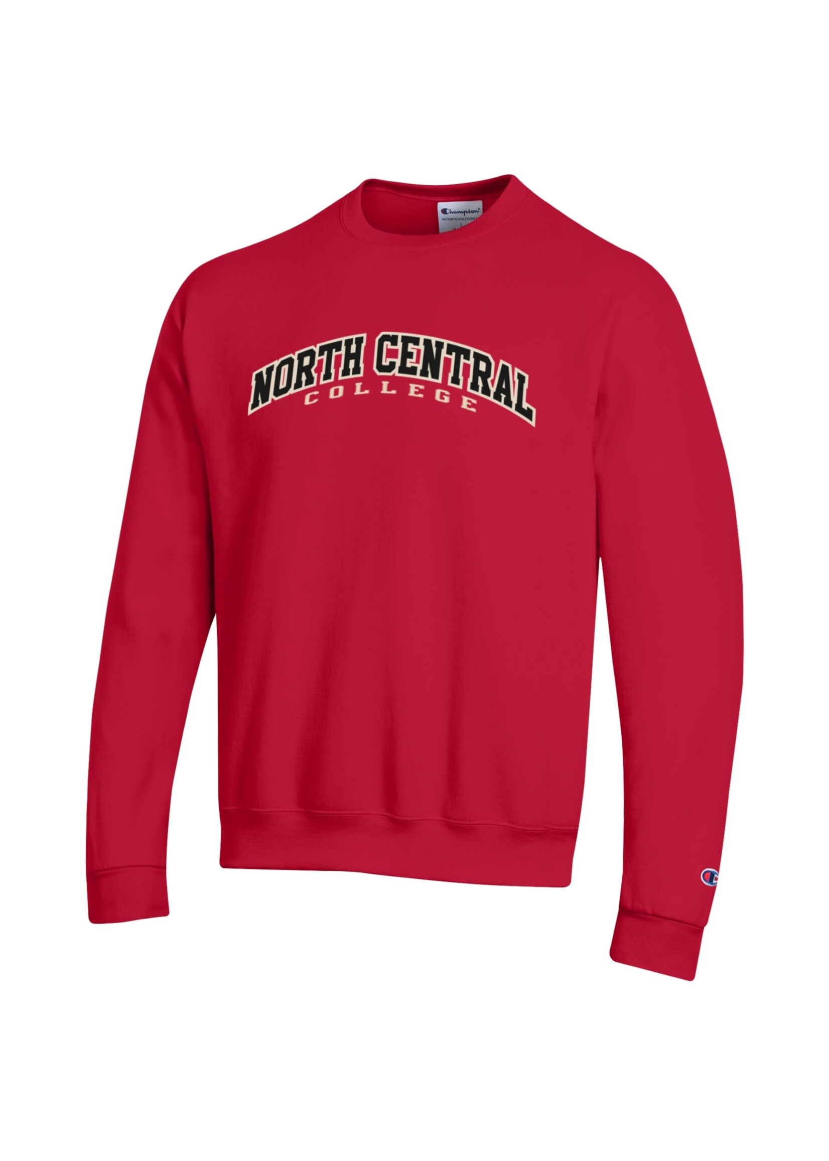 Champion Champion Powerblend w/wool felt applique Crew  Scarlet