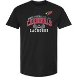 College House Name Drop Shirt in black  - Lacrosse