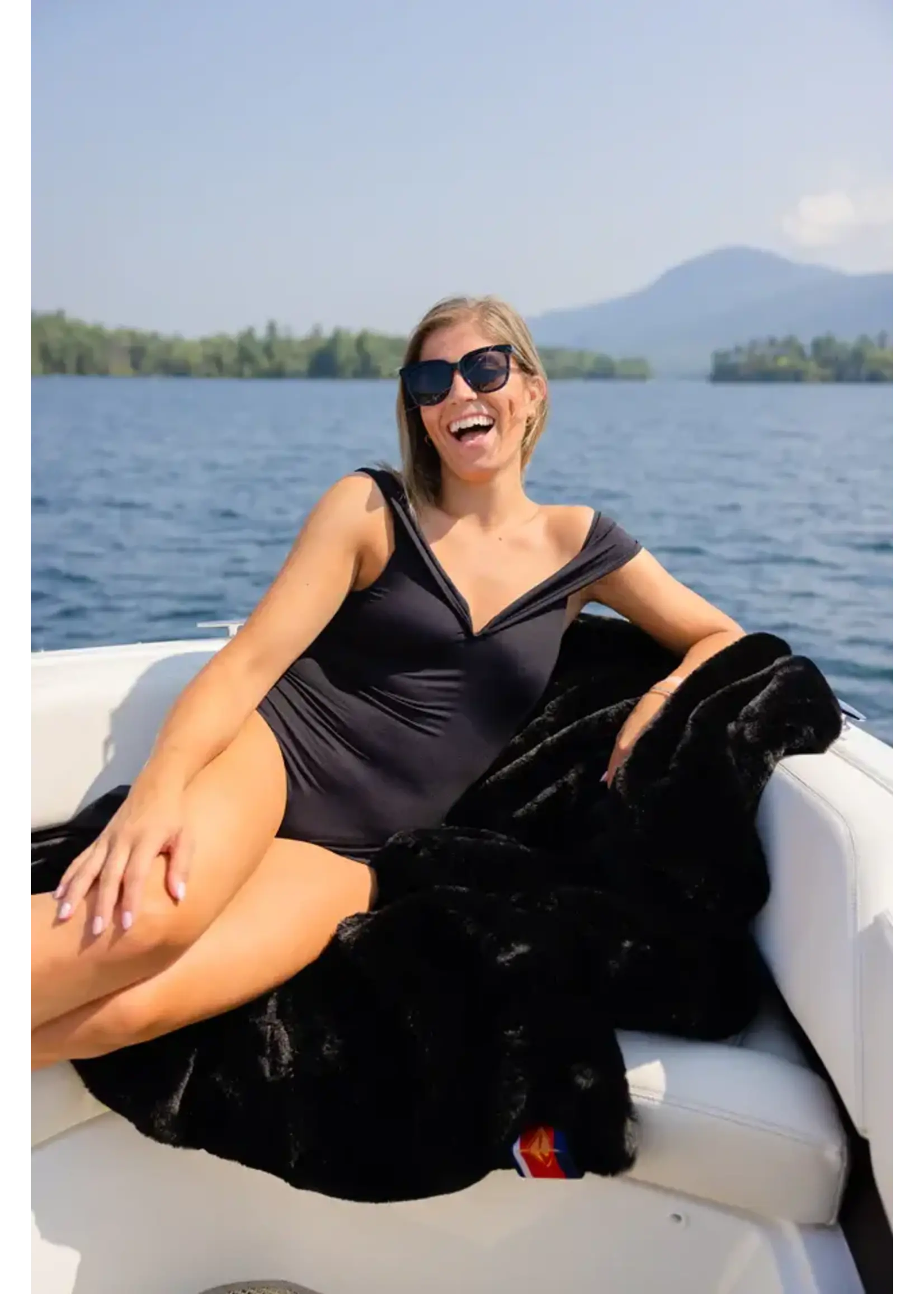 Pretty Rugged Pretty Rugged Blanket - w/ NC logo