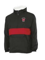 Charles River Classic Striped Pullover - Pack n Go Black/Red