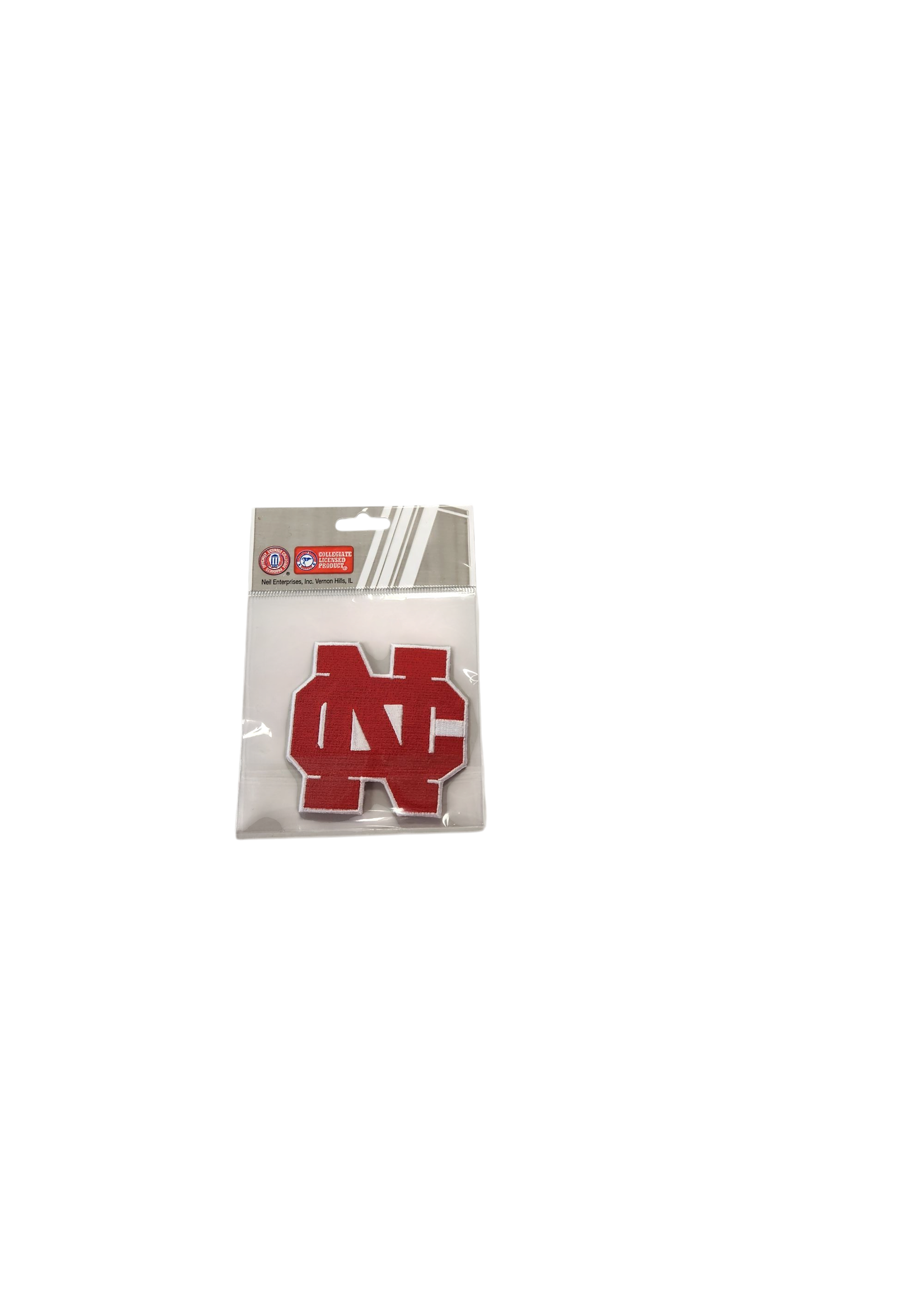Neil Enterprises Neil Enterprises 3" Embroidered NC Patch w/ shimmer thread