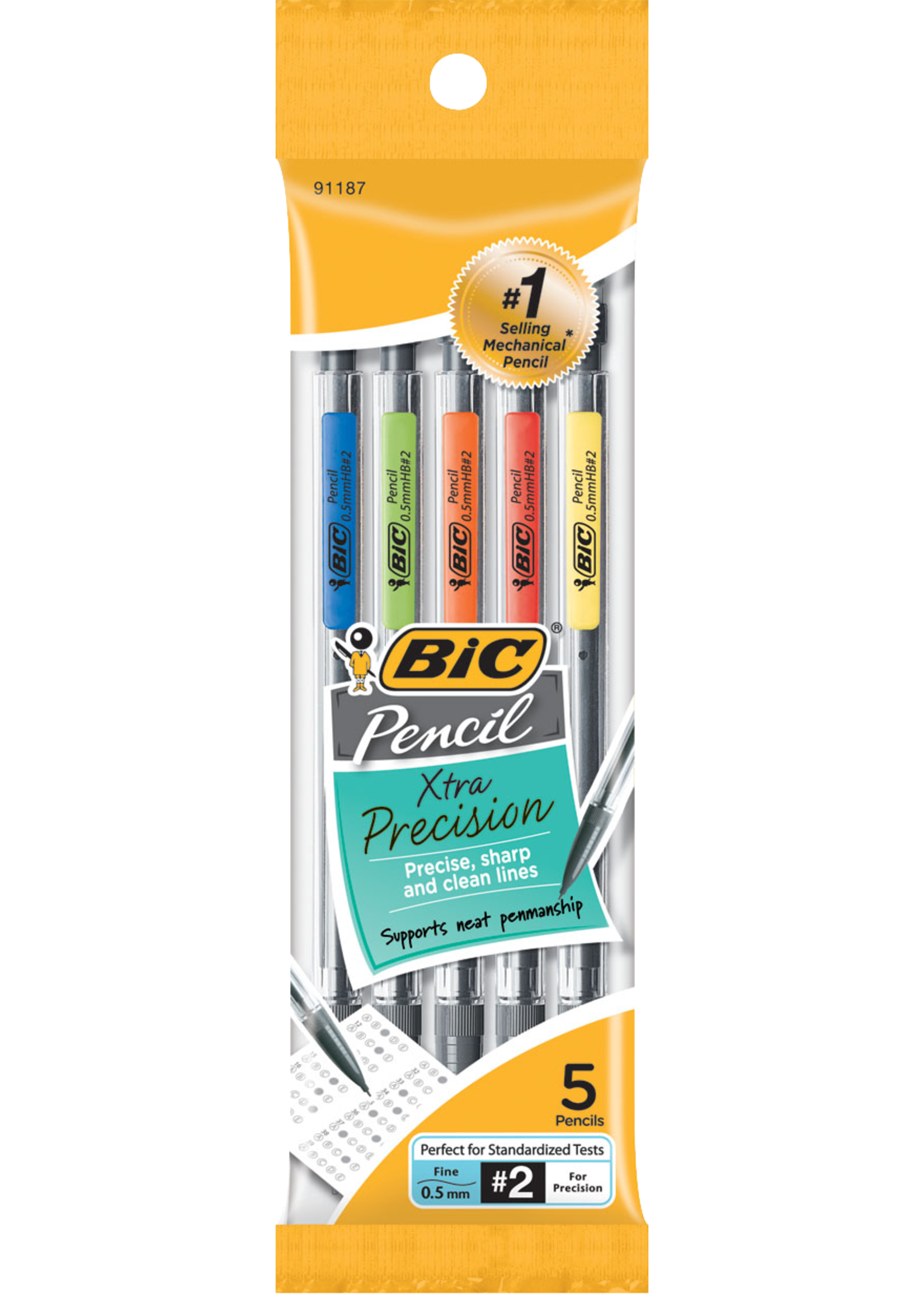 BIC Bic Mechanical Pencil 5pk 0.5mm