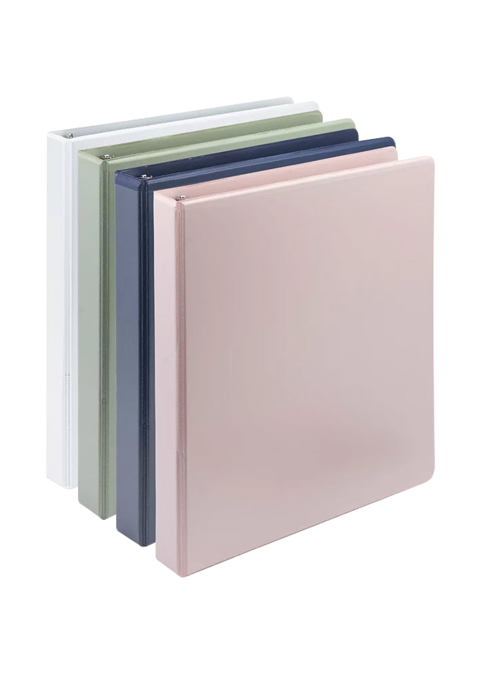 Samsill Samsill Asst Colors Plant Based Round Ring View Binder 1 inch