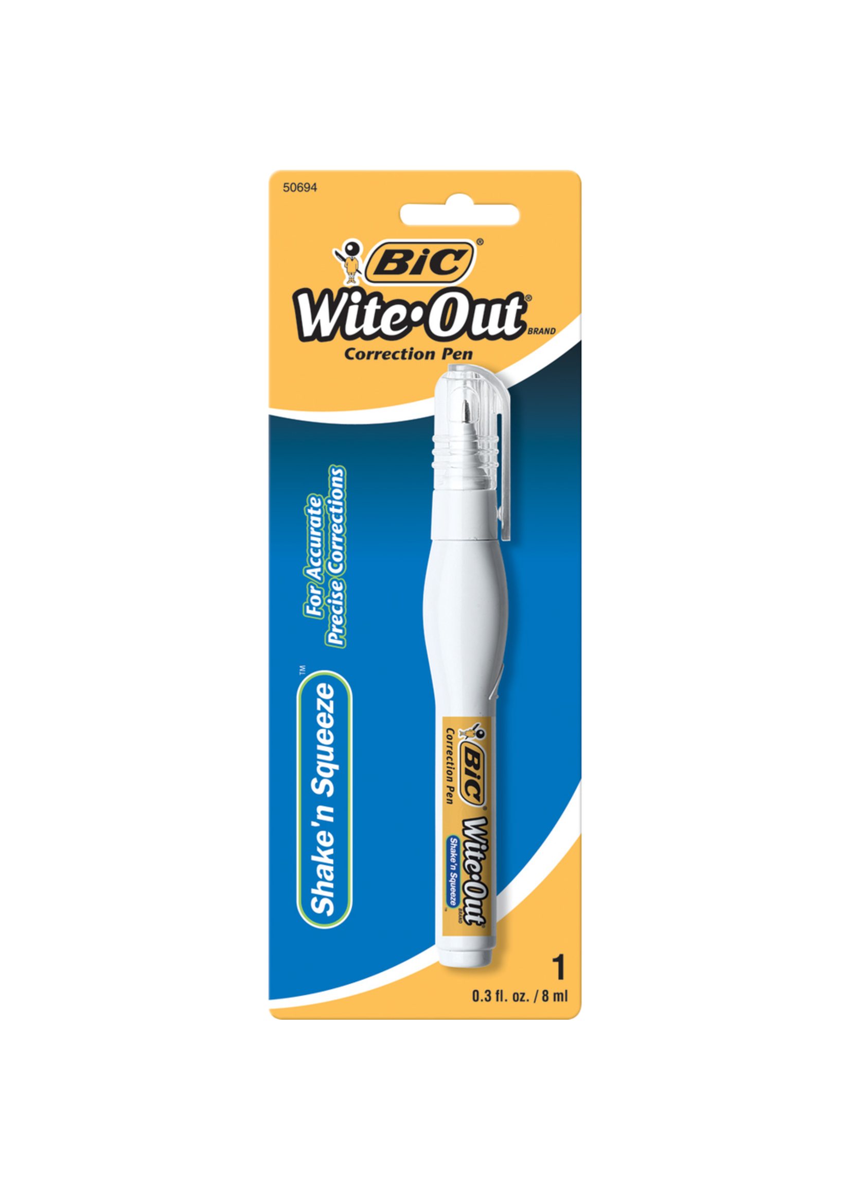 BIC BIC Wite-Out Brand Shake n/ Squeeze Correction Pen