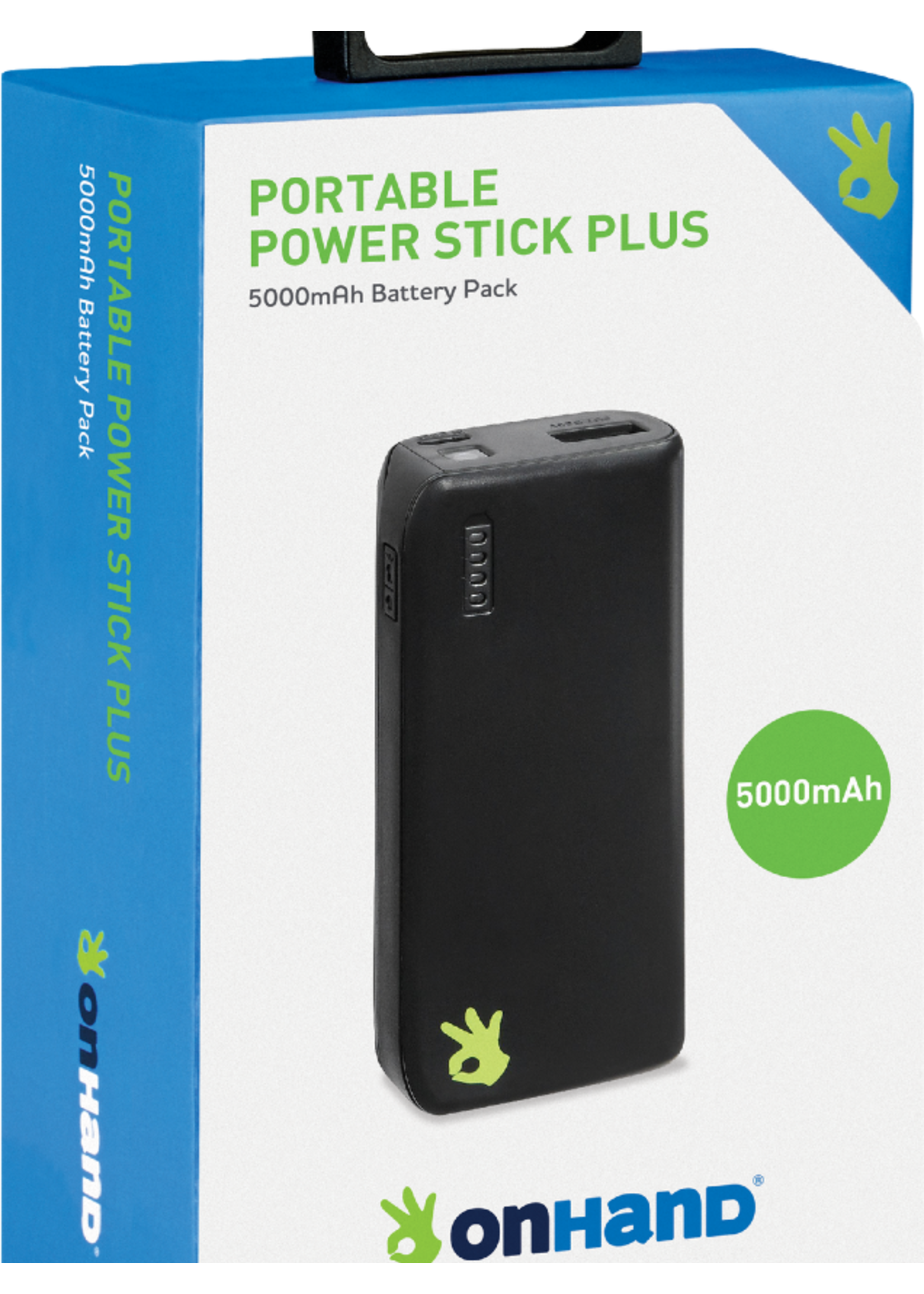 OnHand OnHand Portable Power Stick Plus 5000mAh(Black)