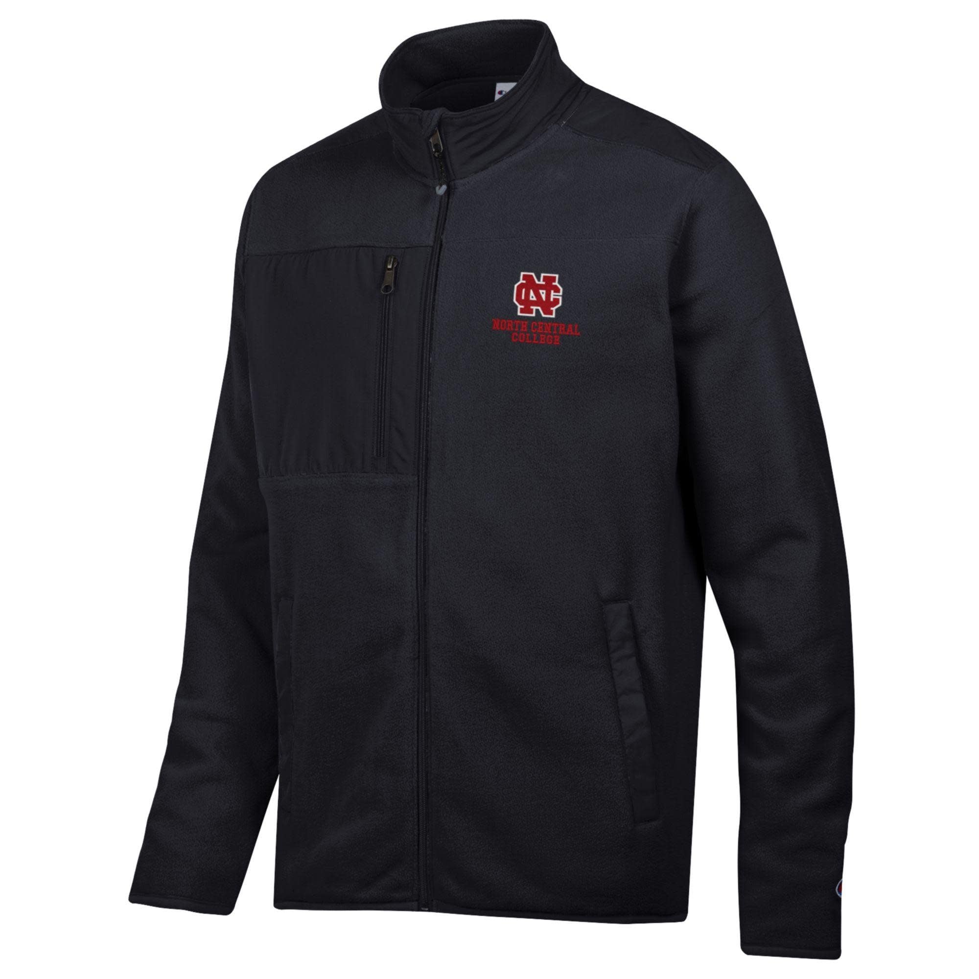 Champion Explorer Full Zip CB1074 Black - North Central College