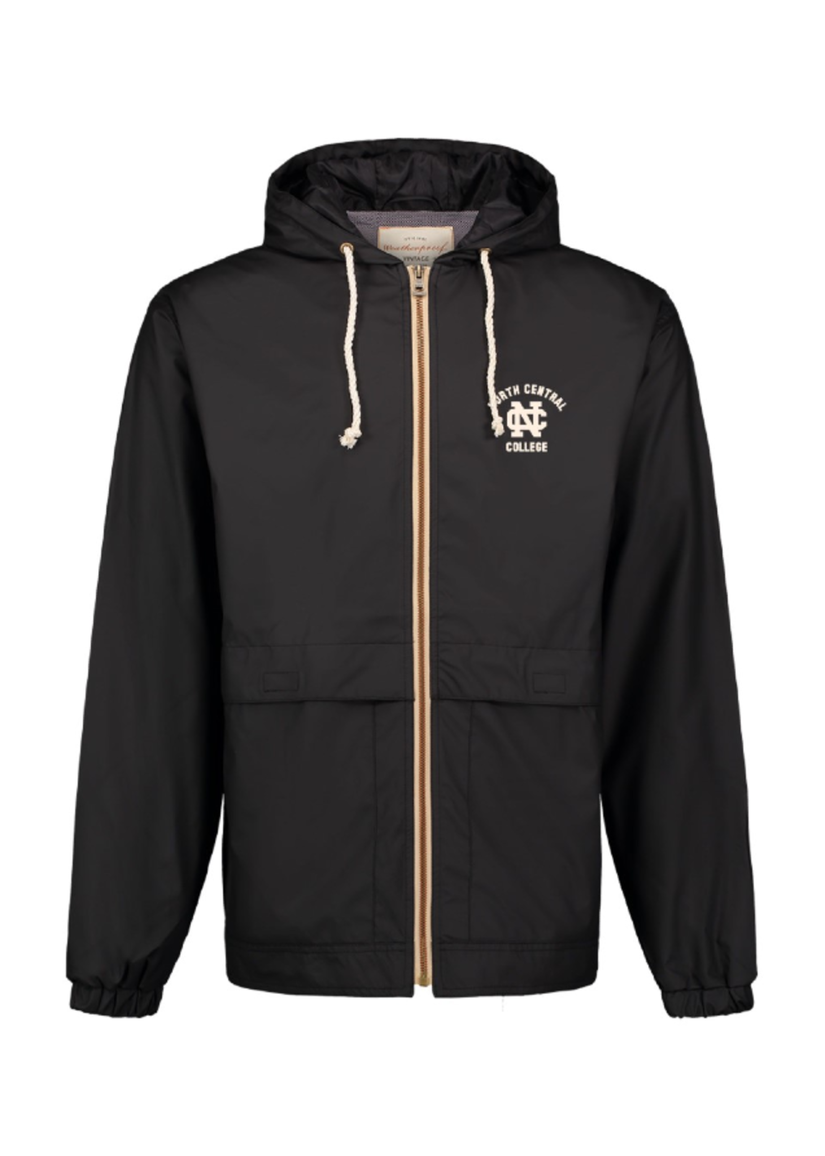 Weatherproof North Central College Weatherproof Hooded Rain Jacket