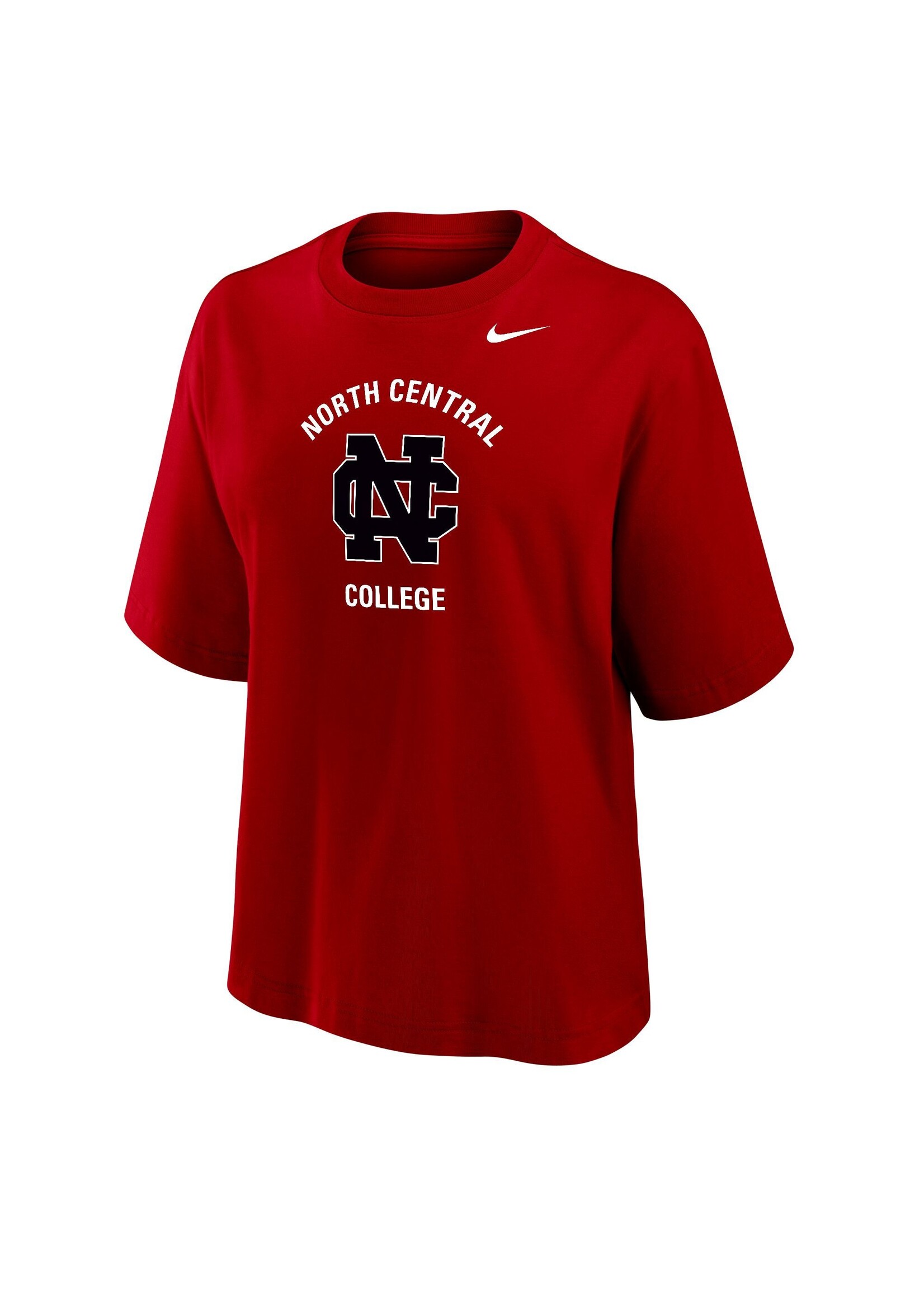 Nike Women's Nike Short Sleeve  Cotton Boxy Tee Red