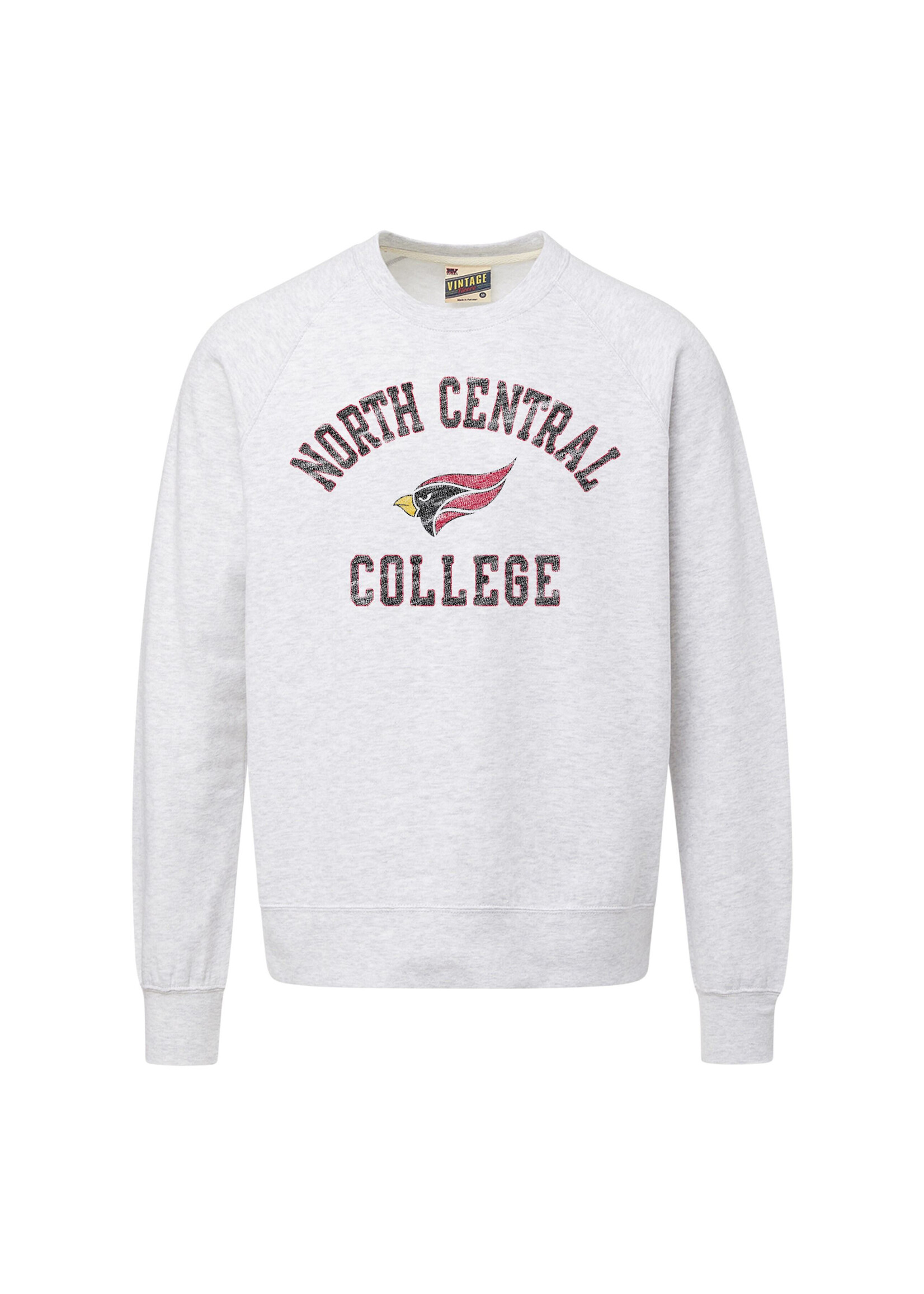 MV Sports MV Sport Vintage Fleece Raglan Crew