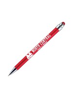 Spirit Products Leverett Pen Red w/white imprint