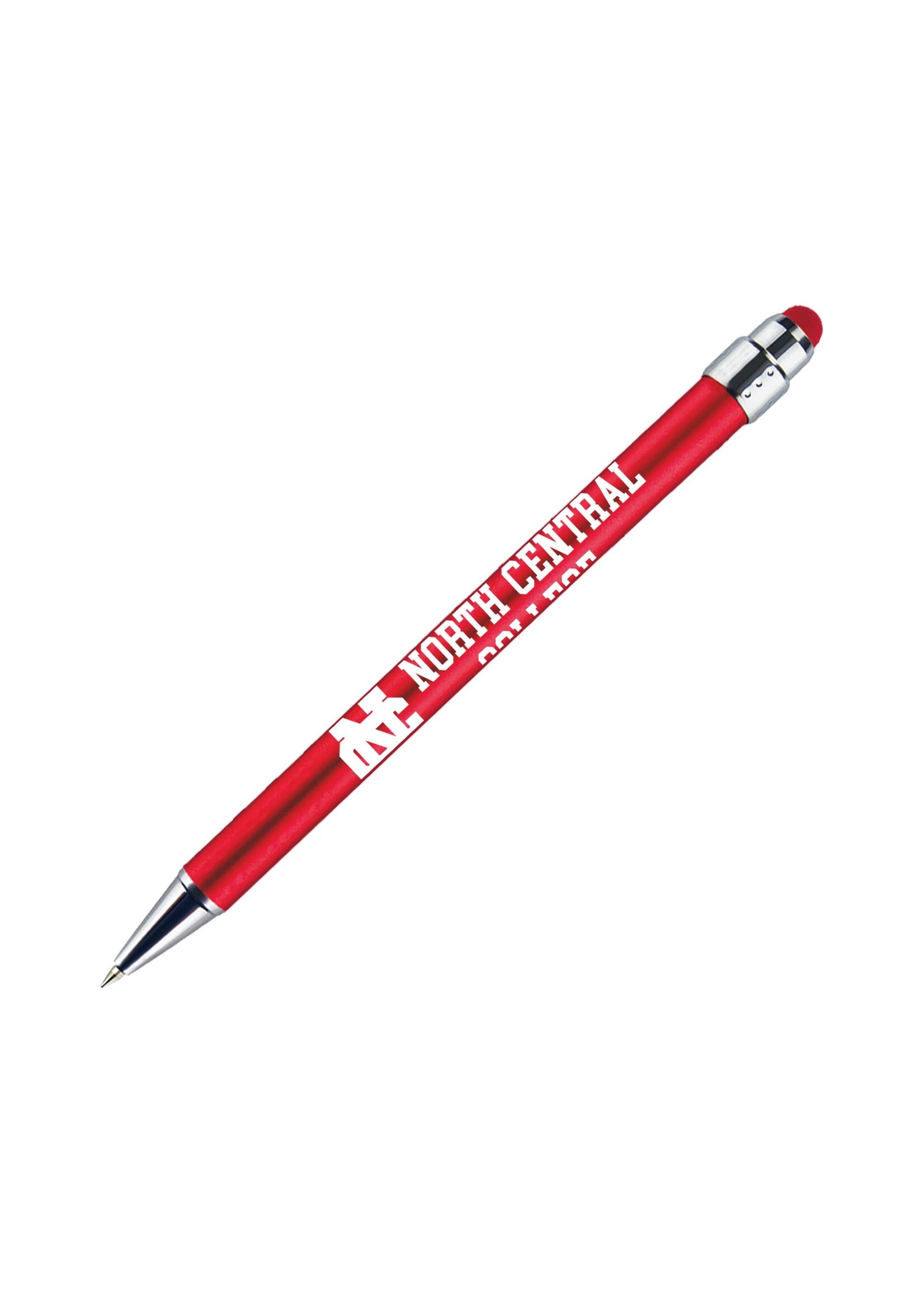 Spirit Products Leverett Pen Red w/white imprint