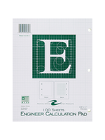 Roaring Spring Roaring Spring Engineer Computation Pad Green 8.5x11in 100Sheet
