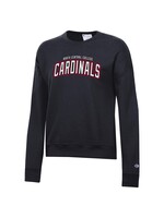 Champion Women's Powerblend Crew  w/ Cardinals in Glitter by Champion