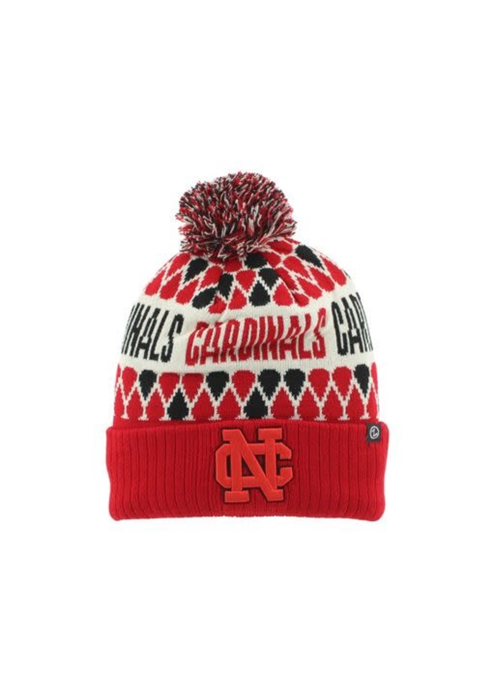 Zephyr Zephyr Nifty Jacquard Knit Cardinals w/Pom