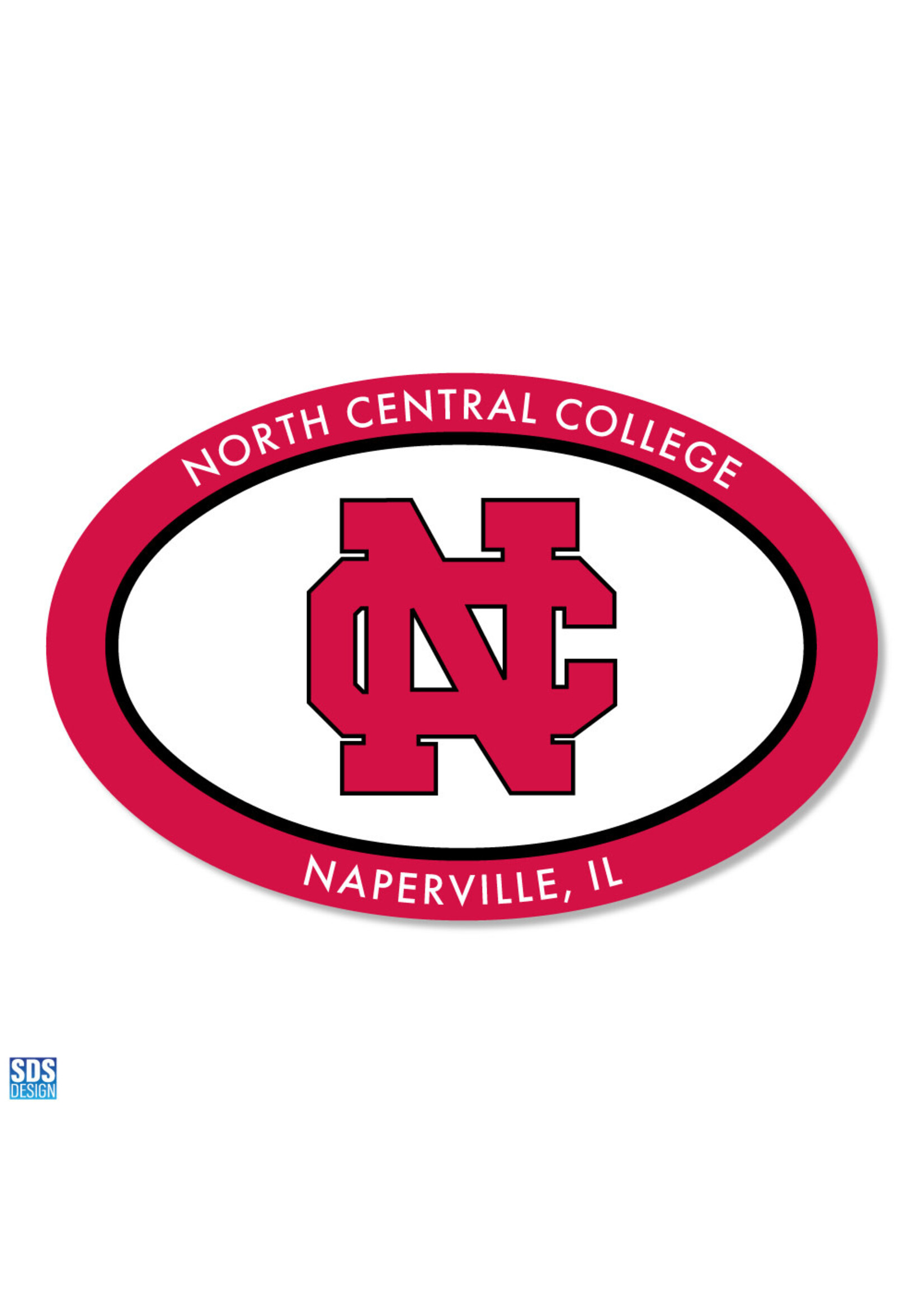 SDS Designs SDS Design 6" North Central College Vinyl Decal