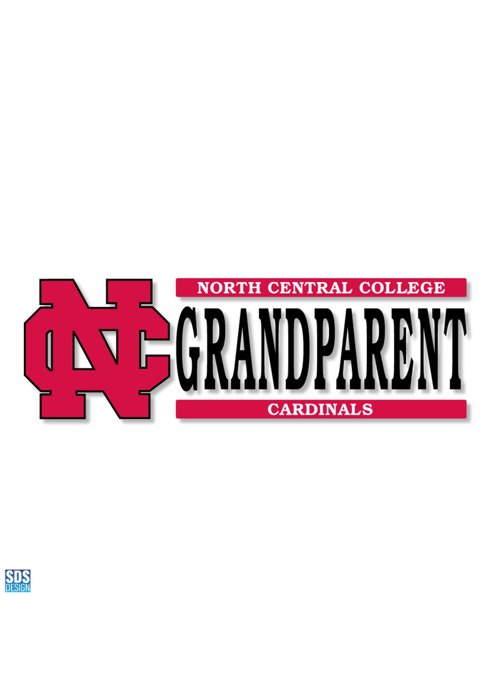 SDS Designs SDS Design 6" North Central College Vinyl Decal