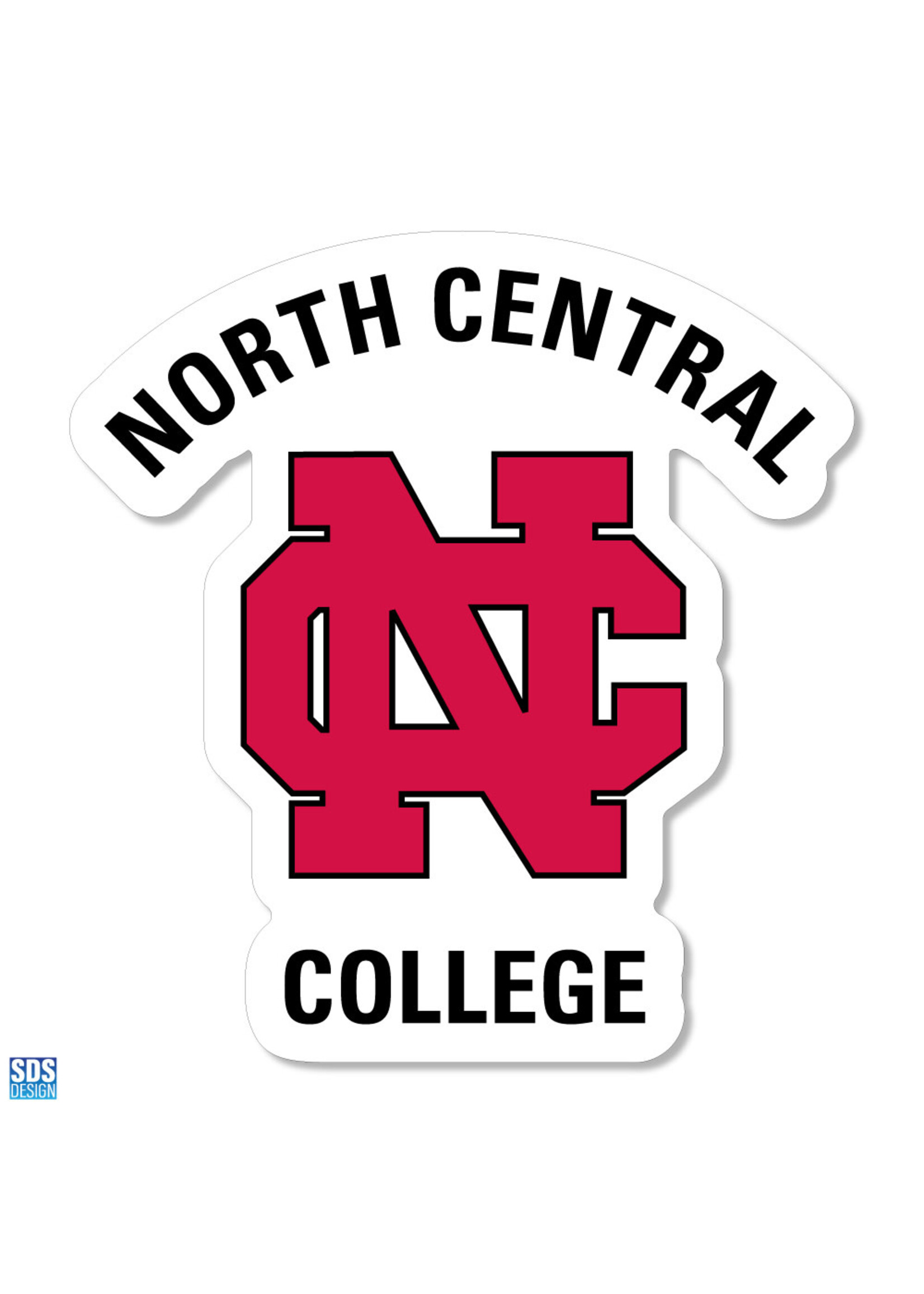 SDS Designs SDS Design 3" North Central College Vinyl Decal