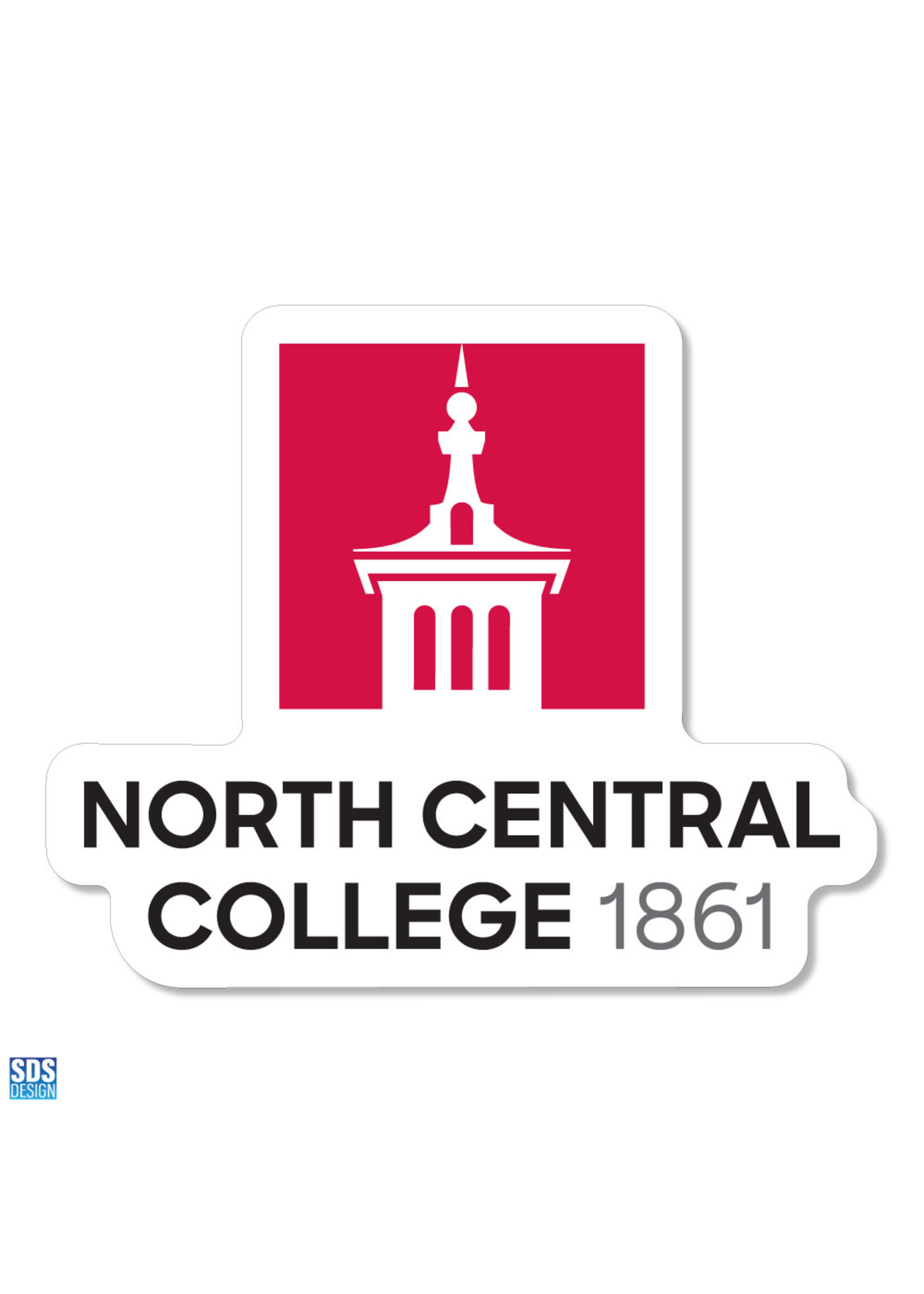 SDS Designs SDS Design 6" North Central College Vinyl Decal