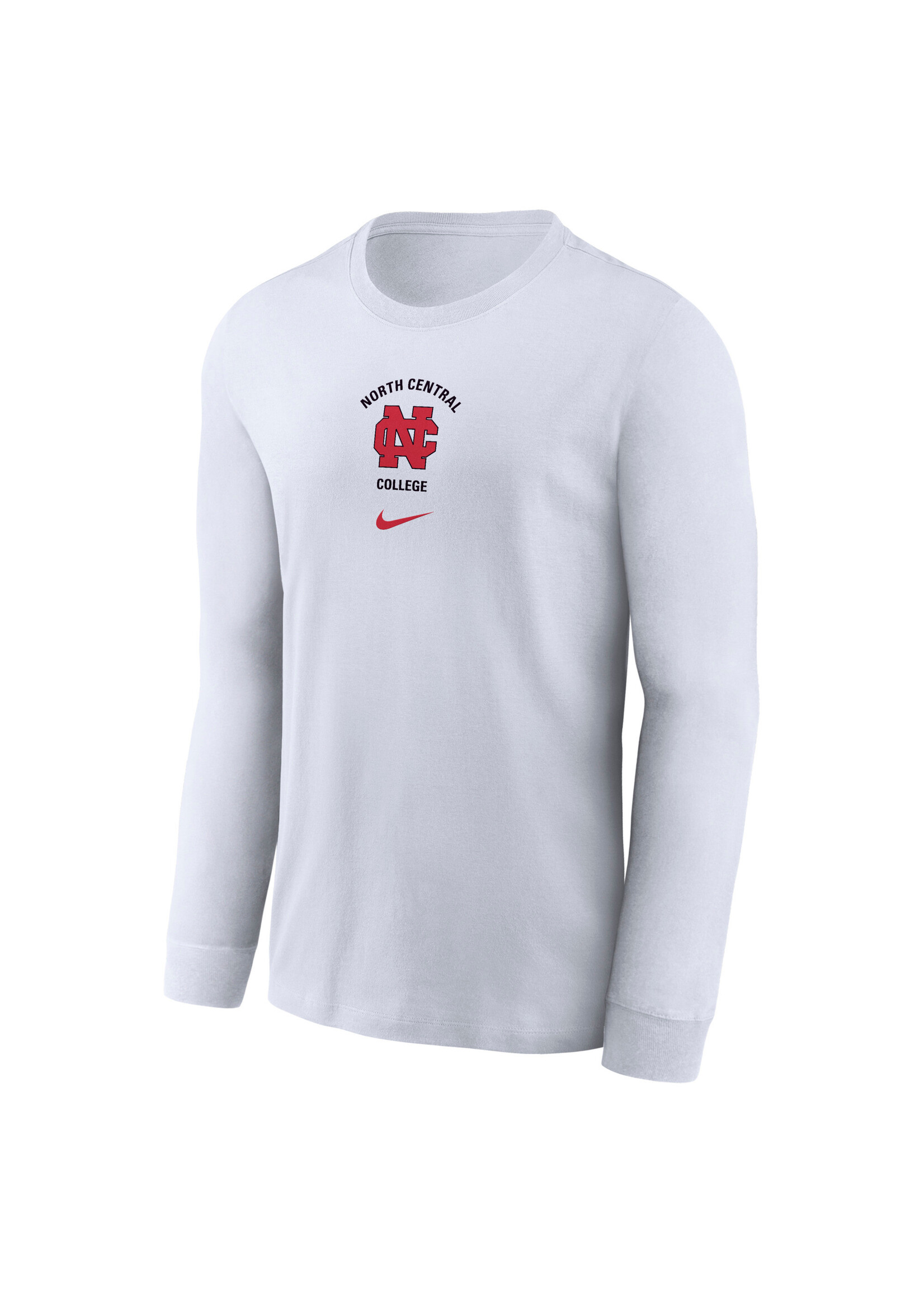 Nike Nike NCC Legend Center Logo  LS Tee White F25