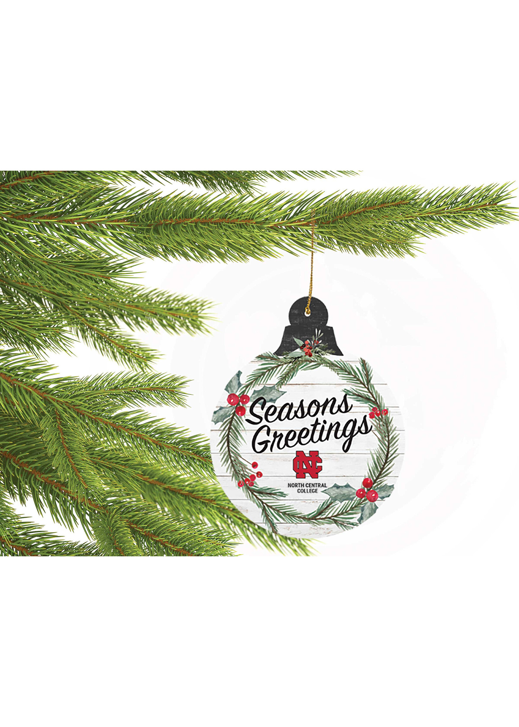 Jardine Associates Jardine Round Ornament Tree / Seasons Greetings
