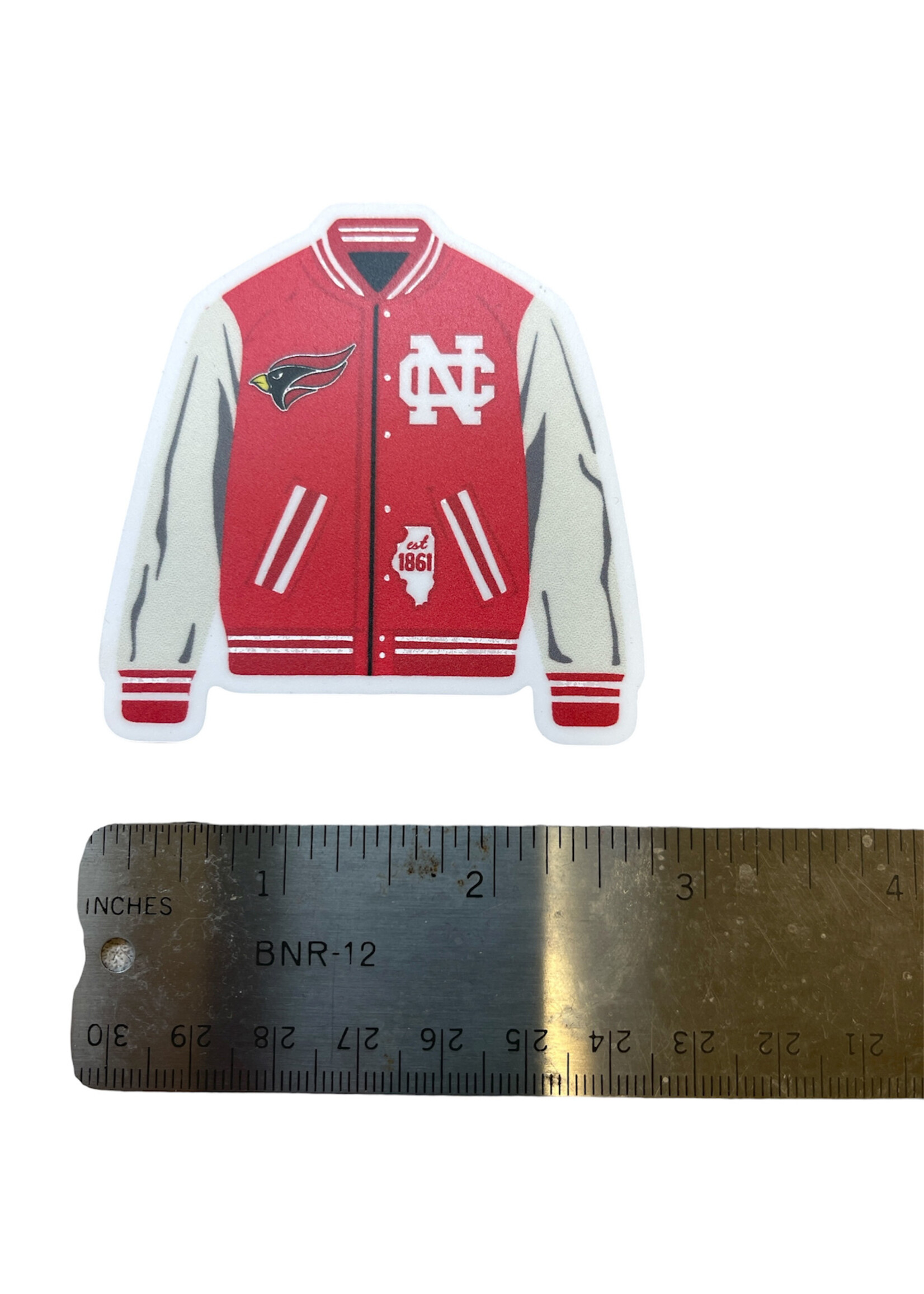 Blue Duck Curated Goods NCC Letterman Vinyl Sticker - Special Edition by Blue Duck Curated Goods