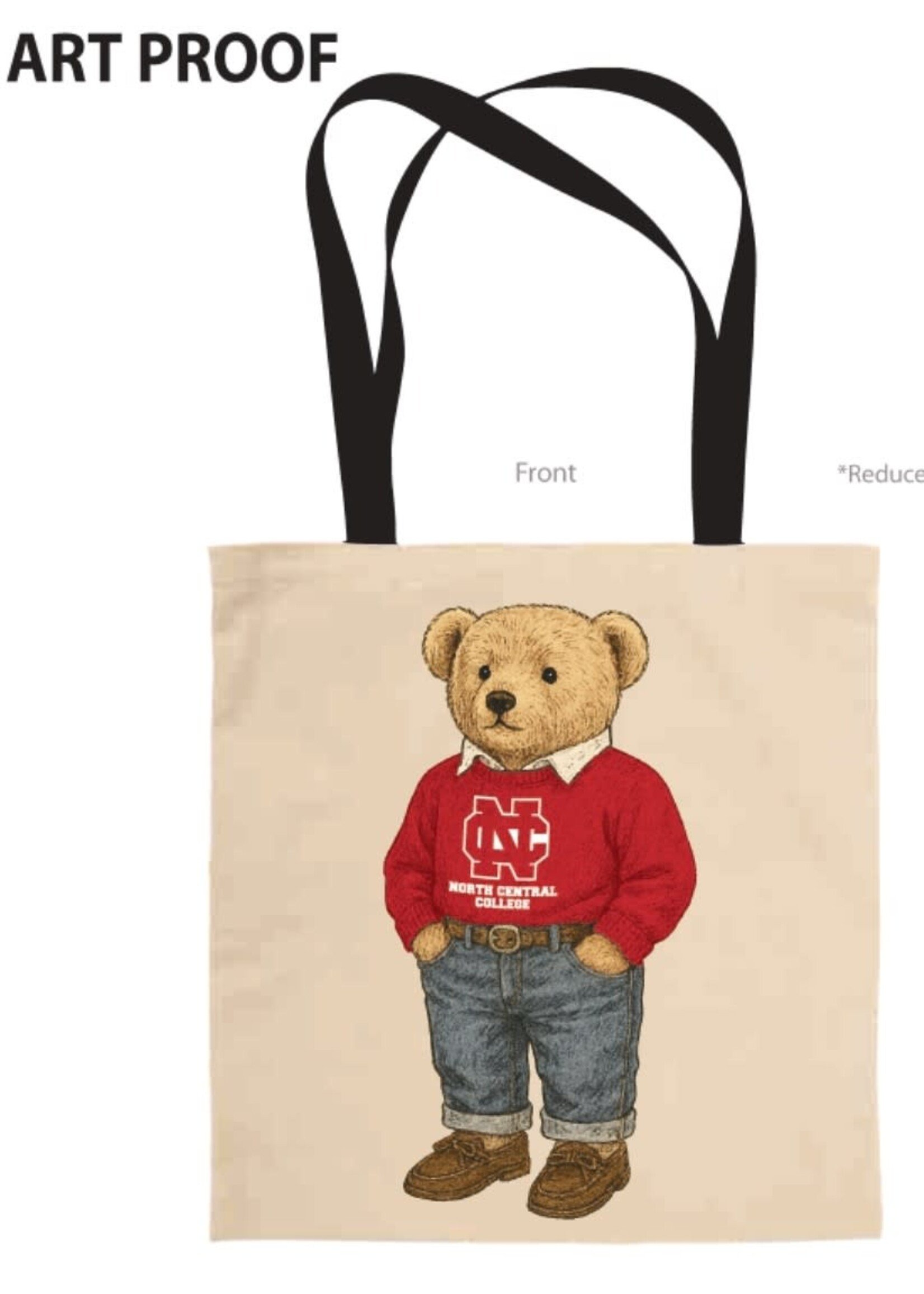 Neil Enterprises NC Teddy Tote Bag